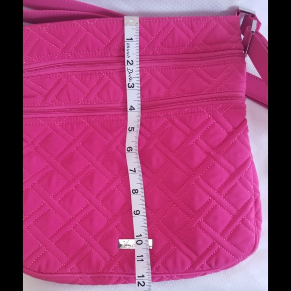 Vera Bradley Pink Quilted Crossbody Bag - Picture 4 of 6